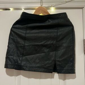 Abercrombie and Fitch Leather Skirt